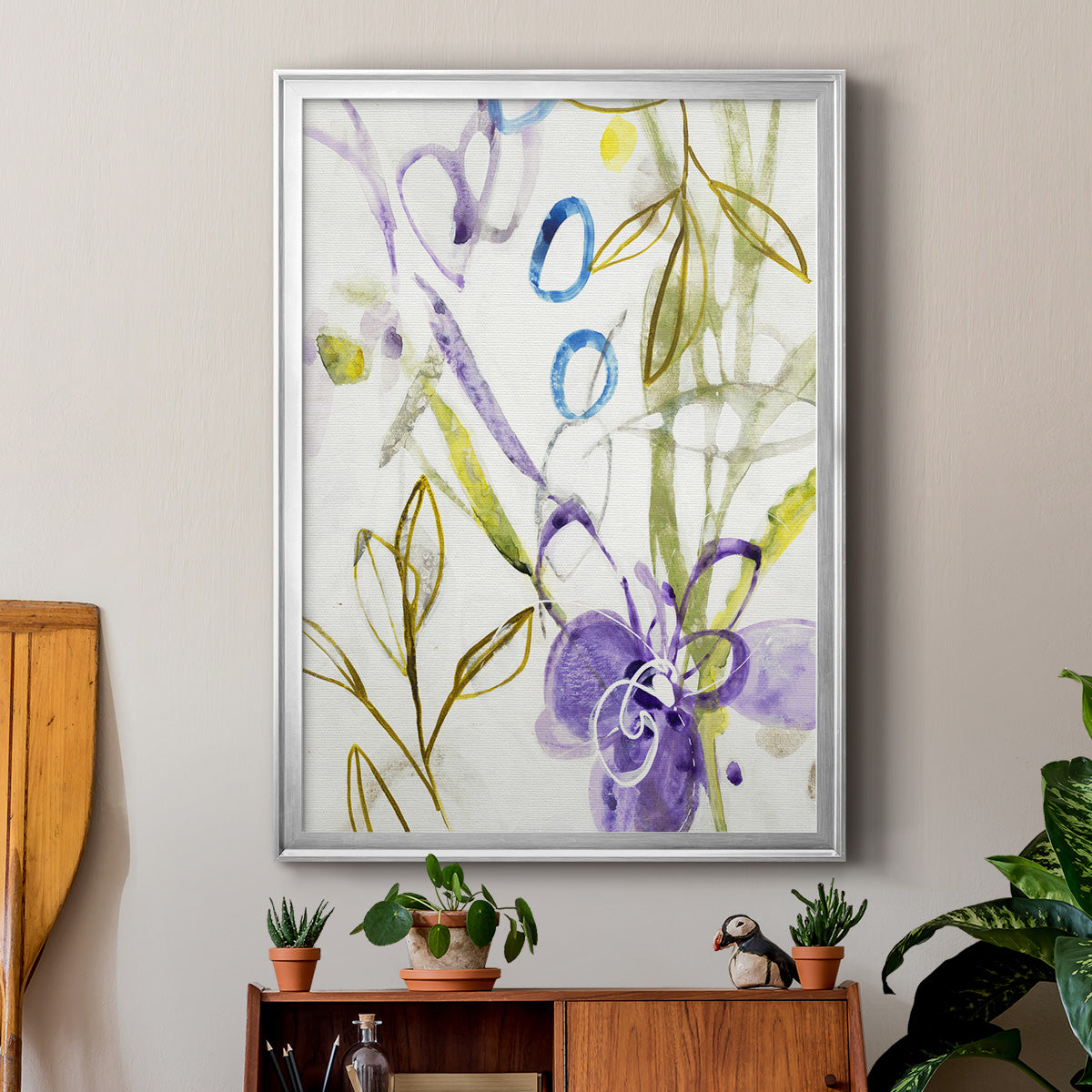 On A Whim II Premium Framed Print - Ready to Hang