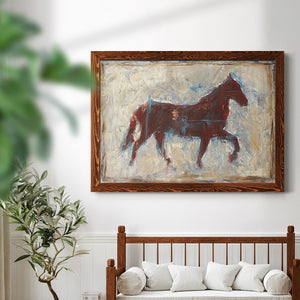 Iron Equine II-Premium Framed Canvas - Ready to Hang