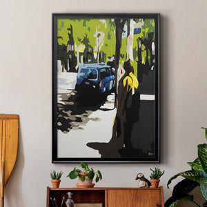 A Volvo in Ballard Premium Framed Print - Ready to Hang