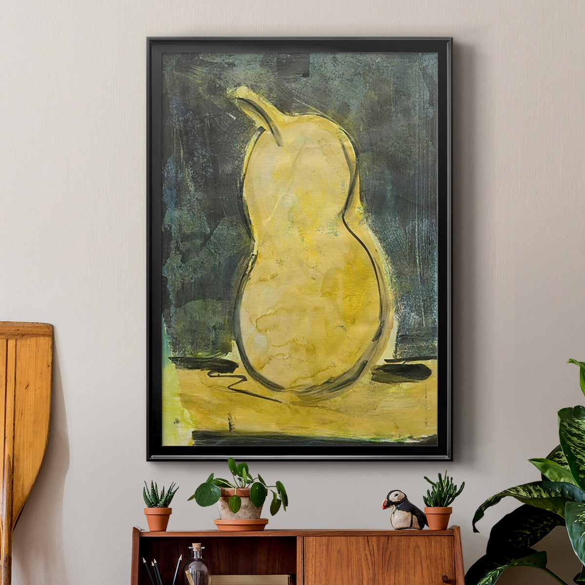 Urban Pear I Premium Framed Print - Ready to Hang