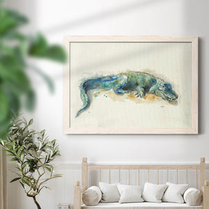 Alligator-Premium Framed Canvas - Ready to Hang