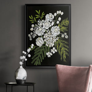 Alabaster Bouquet I Premium Framed Print - Ready to Hang
