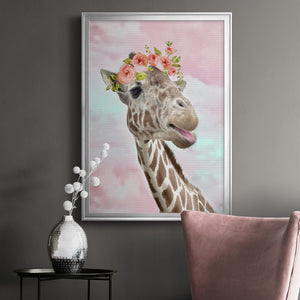 Floral Fun I Premium Framed Print - Ready to Hang