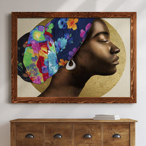 Golden Lady I-Premium Framed Canvas - Ready to Hang