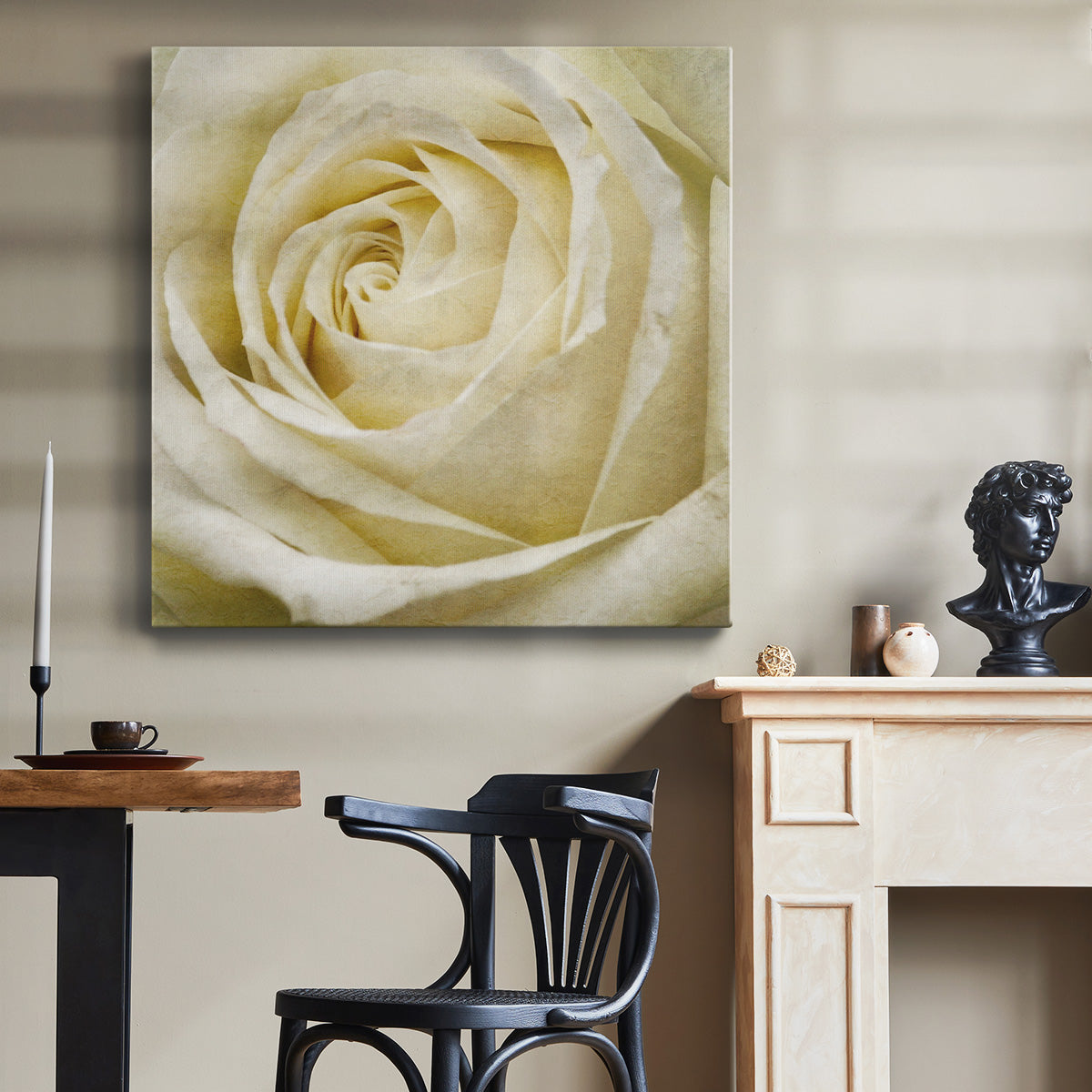Wall Flower III-Premium Gallery Wrapped Canvas - Ready to Hang