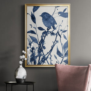 Bluebird Silhouette II Premium Framed Print - Ready to Hang