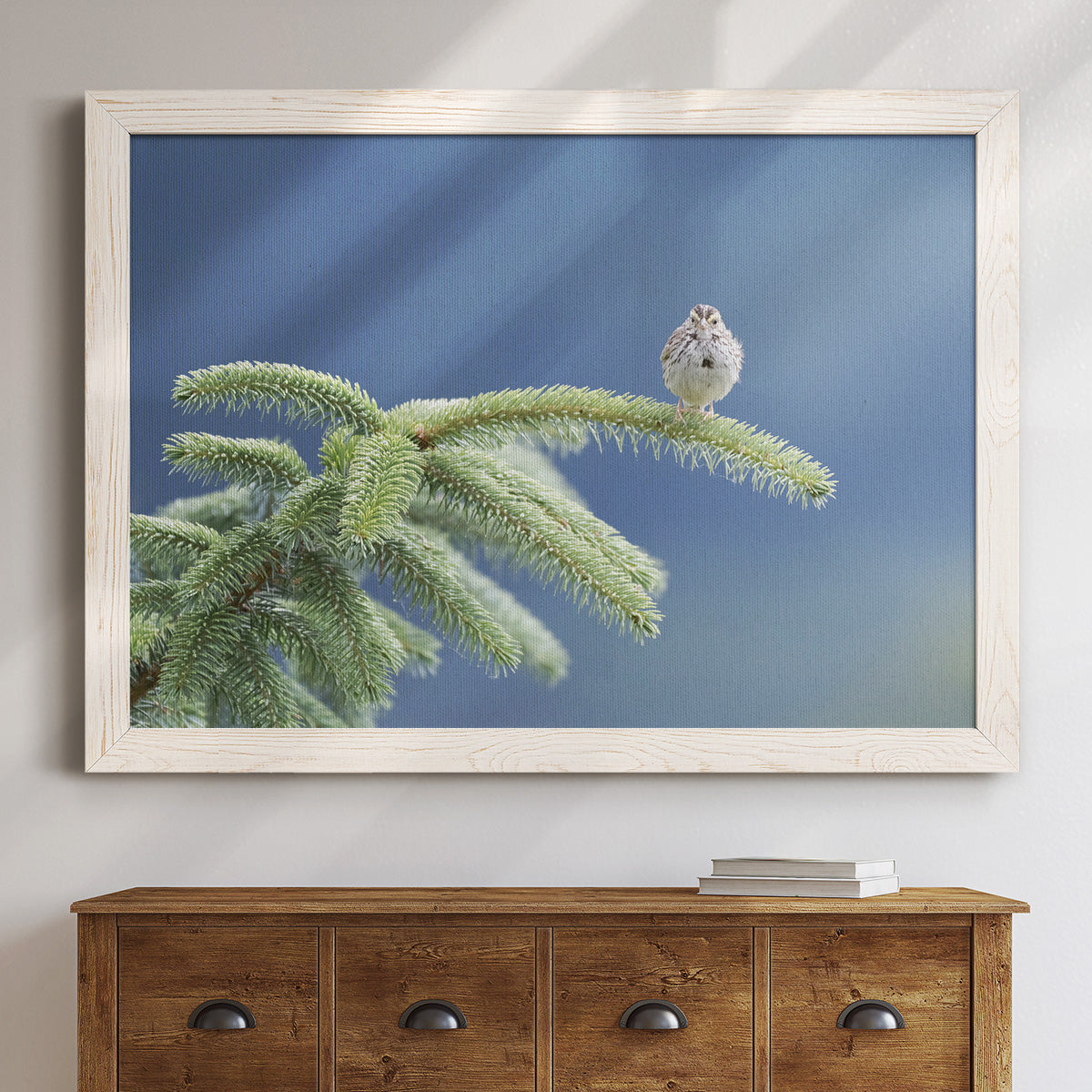 Evergreen Perch-Premium Framed Canvas - Ready to Hang