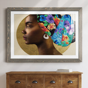Golden Lady II-Premium Framed Print - Ready to Hang