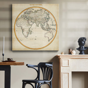 1812 Eastern Hemisphere-Premium Gallery Wrapped Canvas - Ready to Hang