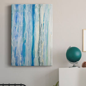 Swimming Ashore Premium Gallery Wrapped Canvas - Ready to Hang