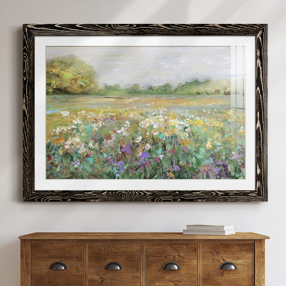Country Meadow-Premium Framed Print - Ready to Hang