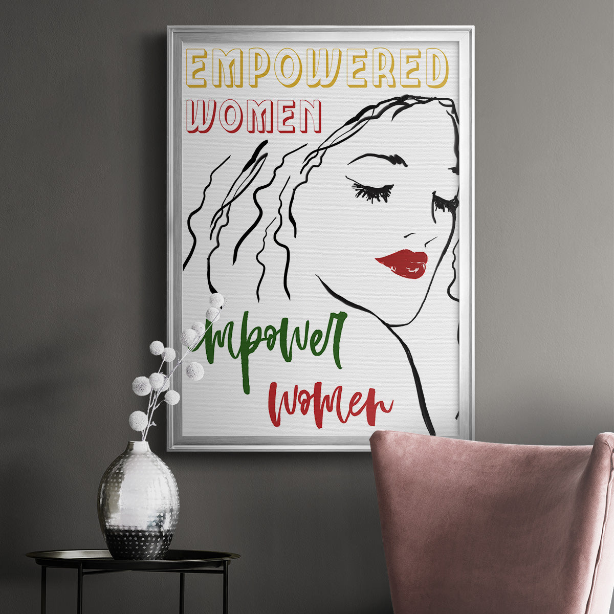 Empowered Women Premium Framed Print - Ready to Hang