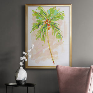 Coconut Palm I Premium Framed Print - Ready to Hang