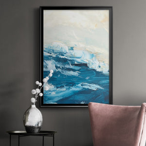 Wave after Wave I Premium Framed Print - Ready to Hang