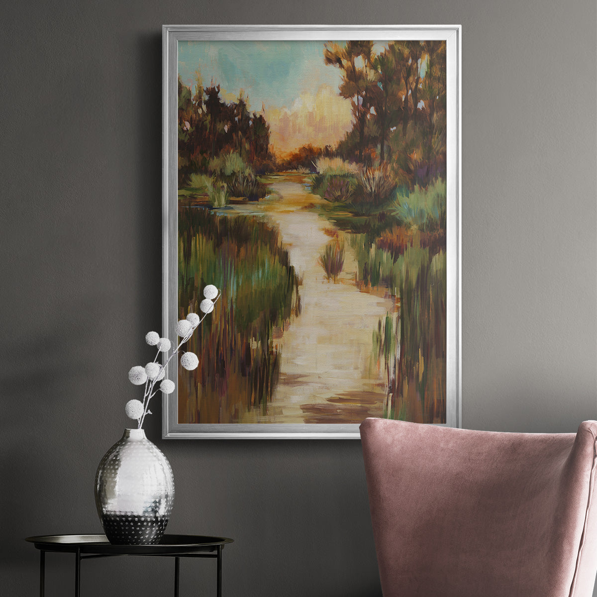 Well Worn Path Premium Framed Print - Ready to Hang