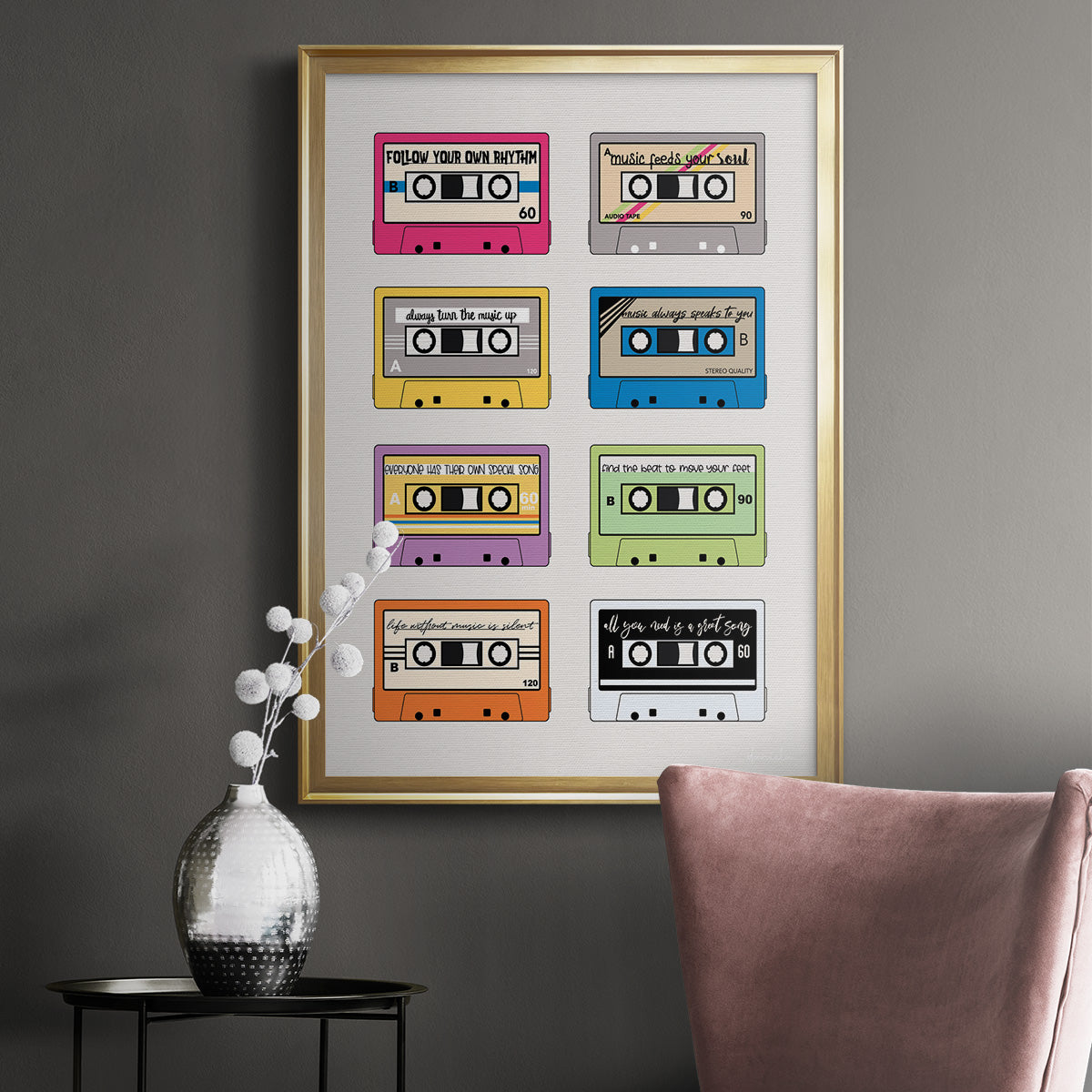Musical Inspiration Premium Framed Print - Ready to Hang