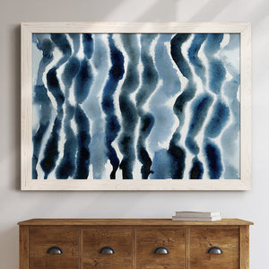 True Blue Wave I-Premium Framed Canvas - Ready to Hang