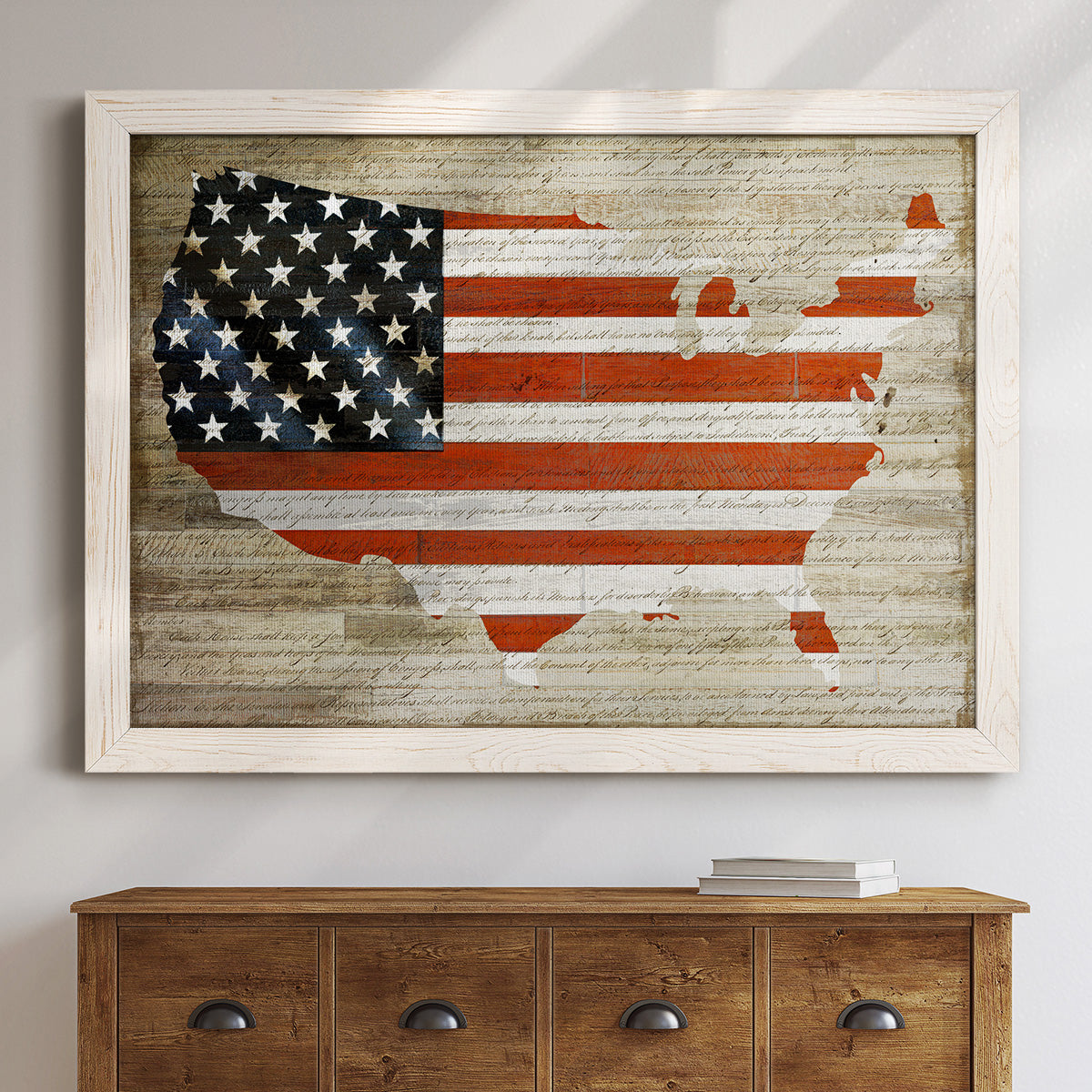 American Flag-Premium Framed Canvas - Ready to Hang