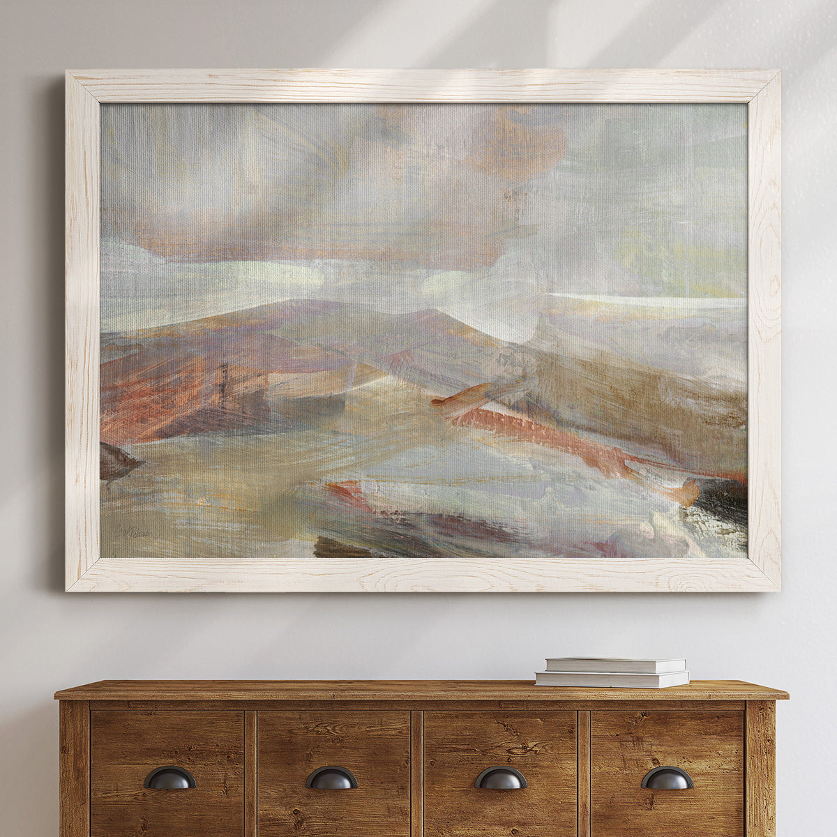 Distant Canyon-Premium Framed Canvas - Ready to Hang