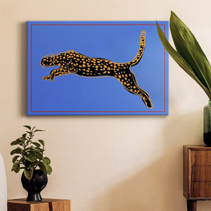 The Wild Leopard I Premium Gallery Wrapped Canvas - Ready to Hang