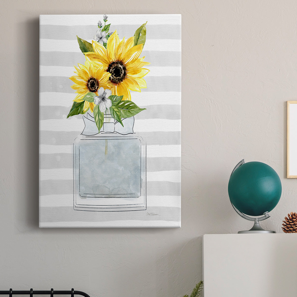Sunflower Perfume II Premium Gallery Wrapped Canvas - Ready to Hang