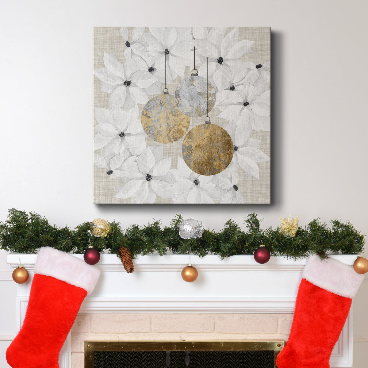 Sophisticated Christmas III-Premium Gallery Wrapped Canvas - Ready to Hang