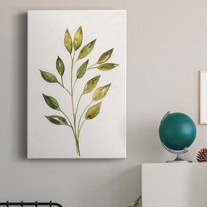 Single Twig II Premium Gallery Wrapped Canvas - Ready to Hang