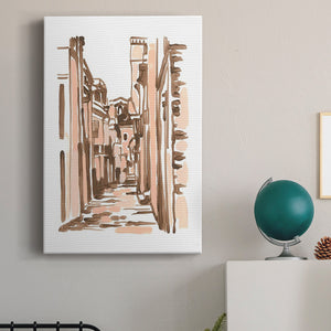 Blush Architecture Study VI Premium Gallery Wrapped Canvas - Ready to Hang