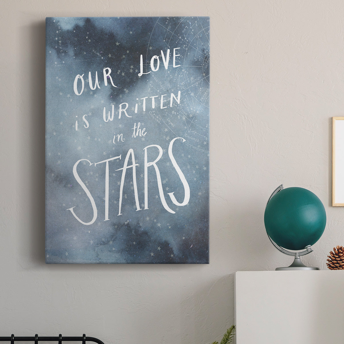 Celestial Love IV Premium Gallery Wrapped Canvas - Ready to Hang