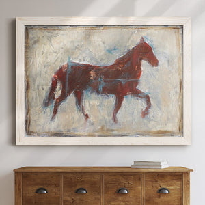 Iron Equine II-Premium Framed Canvas - Ready to Hang