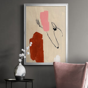 Terra Rosa Abstract I Premium Framed Print - Ready to Hang