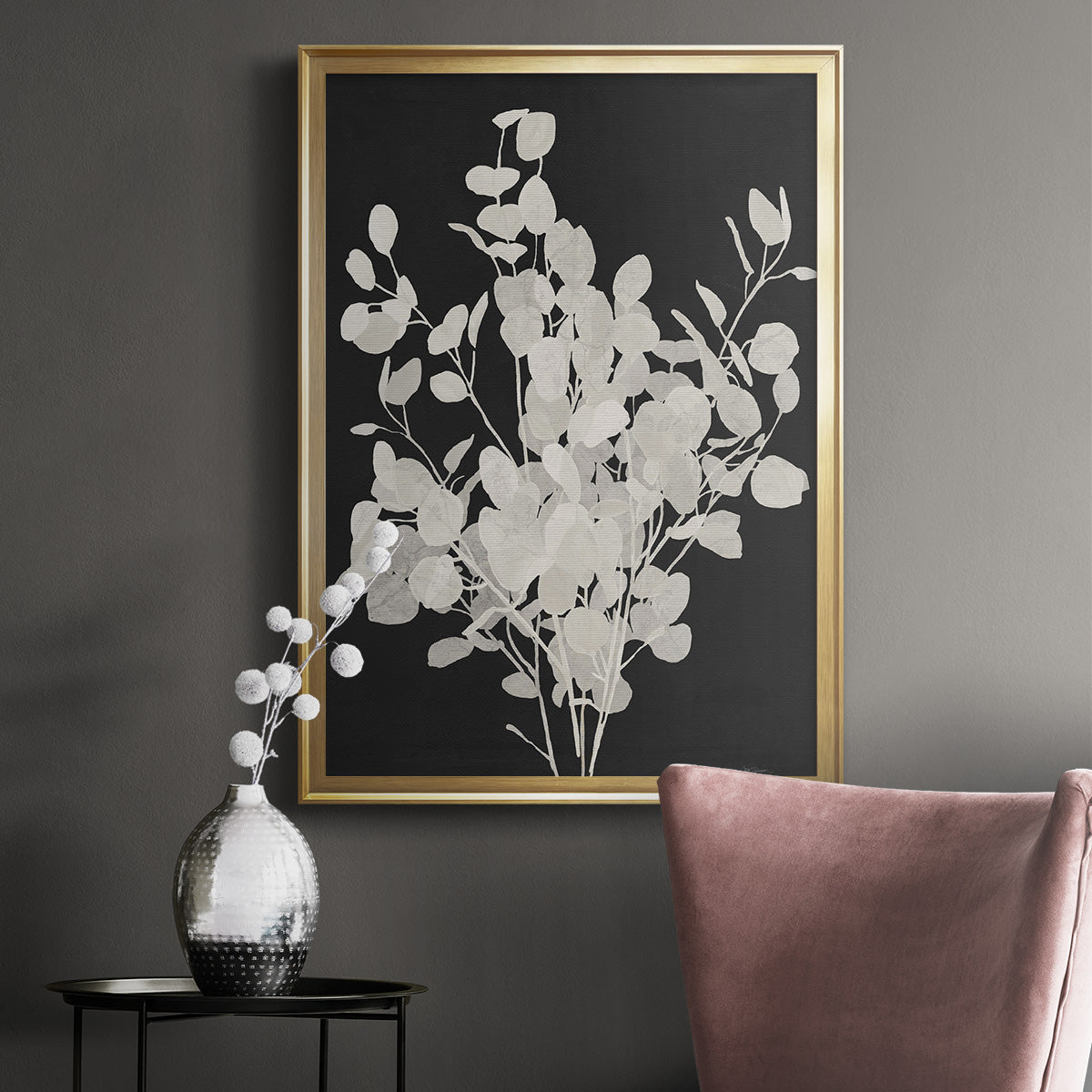 Misty Branches II Premium Framed Print - Ready to Hang