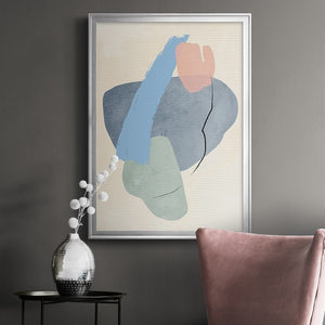 Pastel Assemblage I Premium Framed Print - Ready to Hang