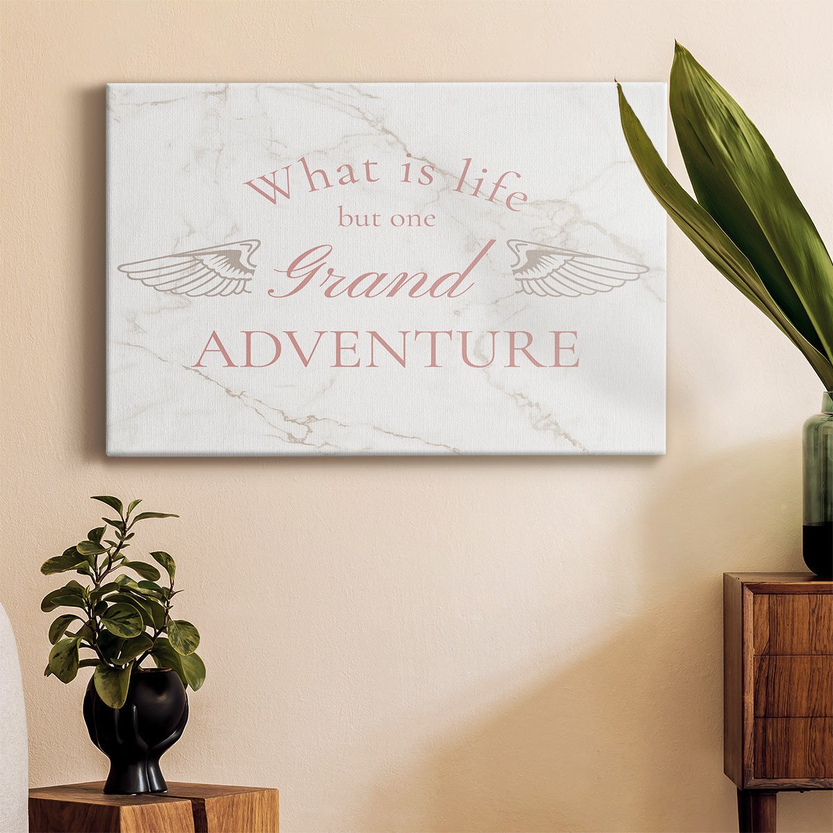 What is Life Premium Gallery Wrapped Canvas - Ready to Hang