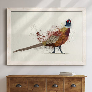 Pheasant Splash 2-Premium Framed Canvas - Ready to Hang