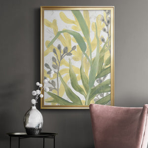 Sea Grass Fresco I Premium Framed Print - Ready to Hang