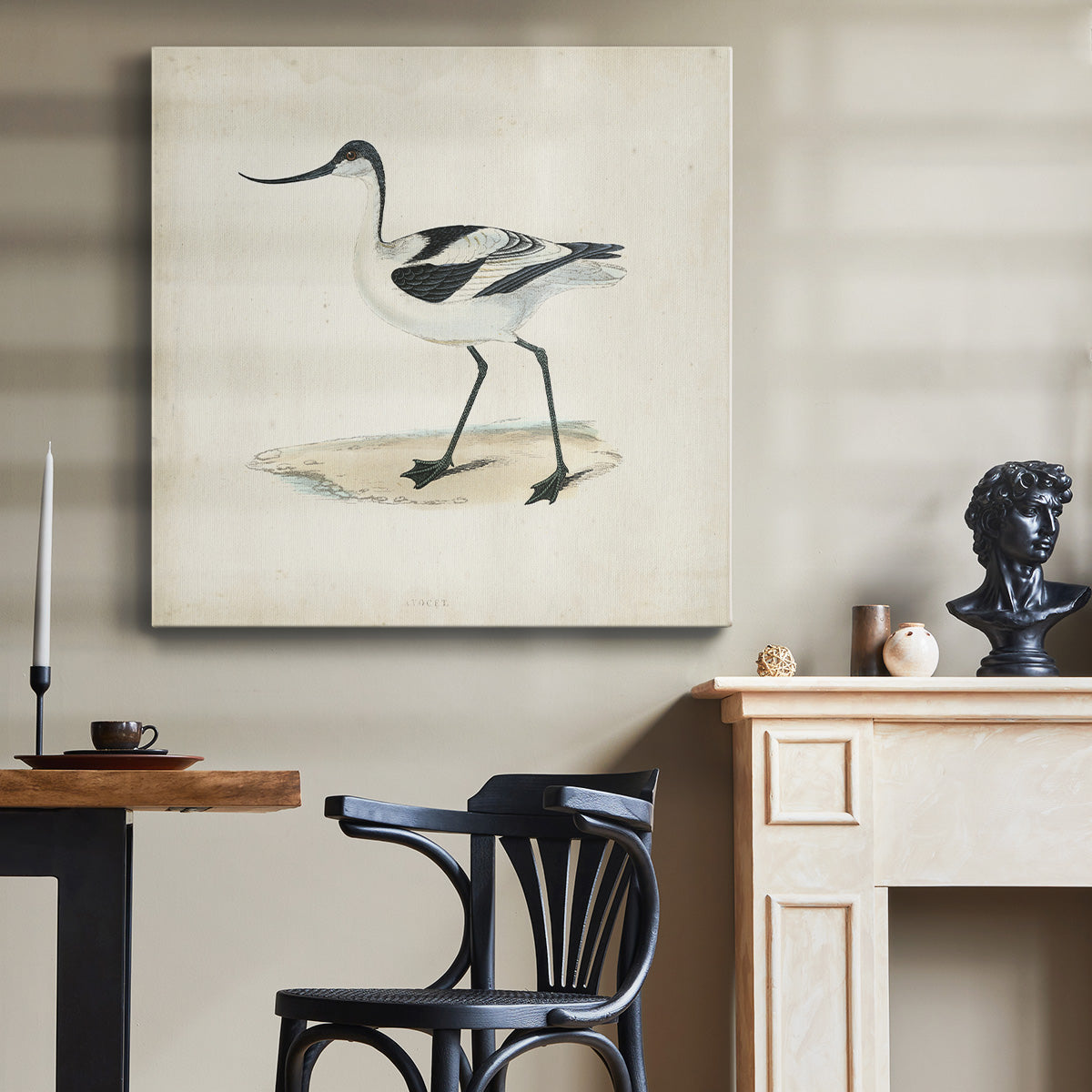 Morris Sandpipers IV-Premium Gallery Wrapped Canvas - Ready to Hang