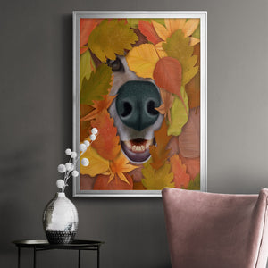 Sniffing Out Autumn Premium Framed Print - Ready to Hang