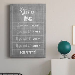 Bon Appetit Premium Gallery Wrapped Canvas - Ready to Hang