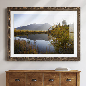 Low Light on Vermillion-Premium Framed Print - Ready to Hang