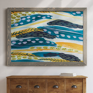 Feathery IV-Premium Framed Canvas - Ready to Hang