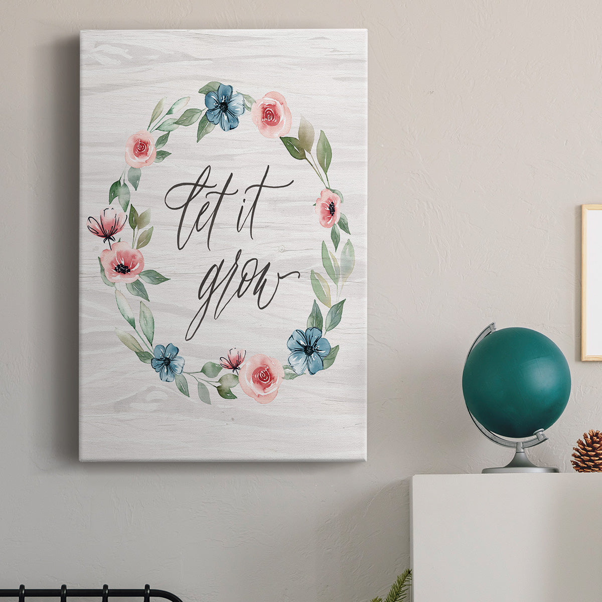 Let It Grow Premium Gallery Wrapped Canvas - Ready to Hang