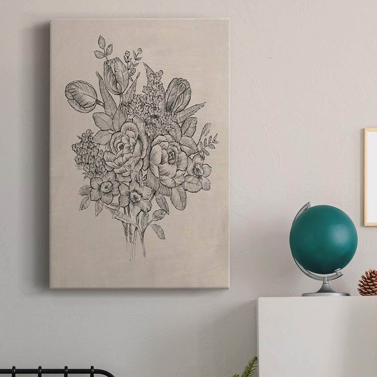 Floral Bouquet II Premium Gallery Wrapped Canvas - Ready to Hang