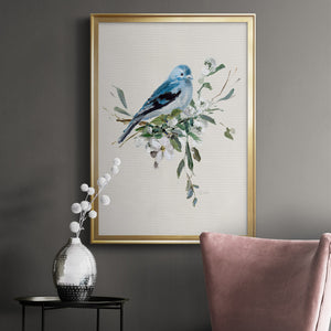 Bluebird Happy I Premium Framed Print - Ready to Hang