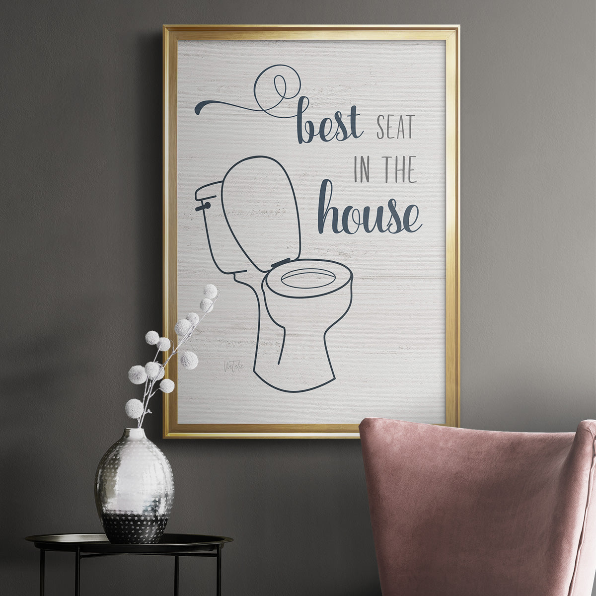 Best Seat Premium Framed Print - Ready to Hang