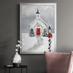 Soft Silent Night Premium Framed Print - Ready to Hang