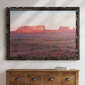 Red Rocks at Dusk I-Premium Framed Canvas - Ready to Hang