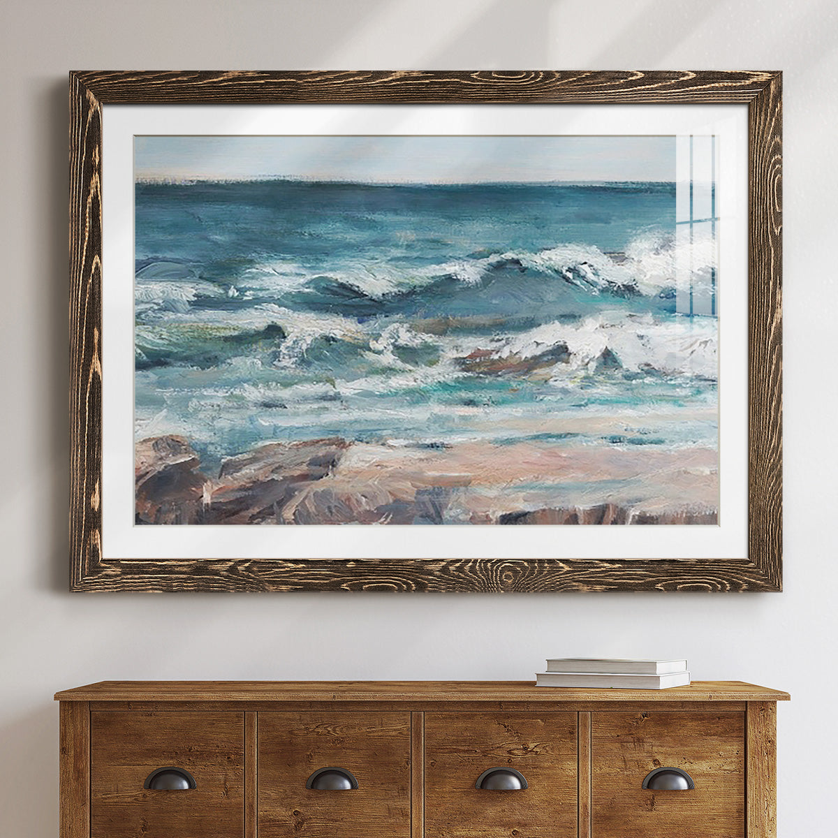 Ocean Breakers II-Premium Framed Print - Ready to Hang