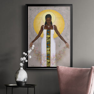 Her Peace Premium Framed Print - Ready to Hang