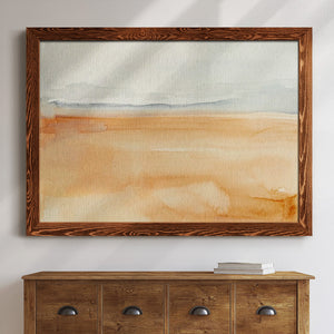 Ash Blue Horizon I-Premium Framed Canvas - Ready to Hang